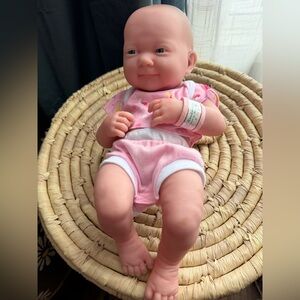 Berenguer La Newborn Realistic Vinyl Baby Doll Pink OS